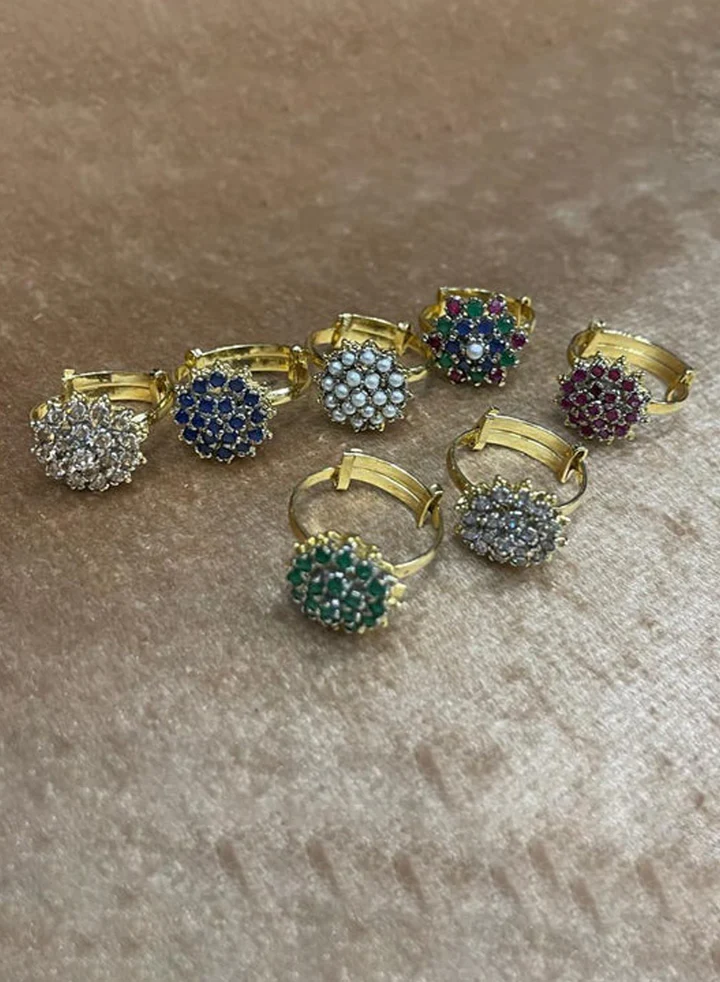 Diamond Cut Rings
