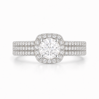 White Zirconia Band