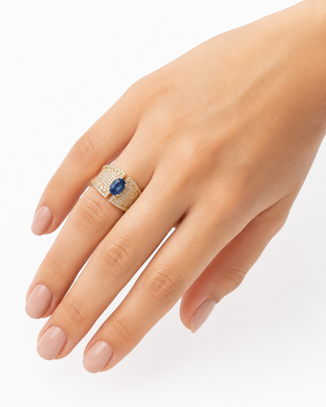 Stellar Blue Ring