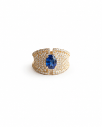 Stellar Blue Ring