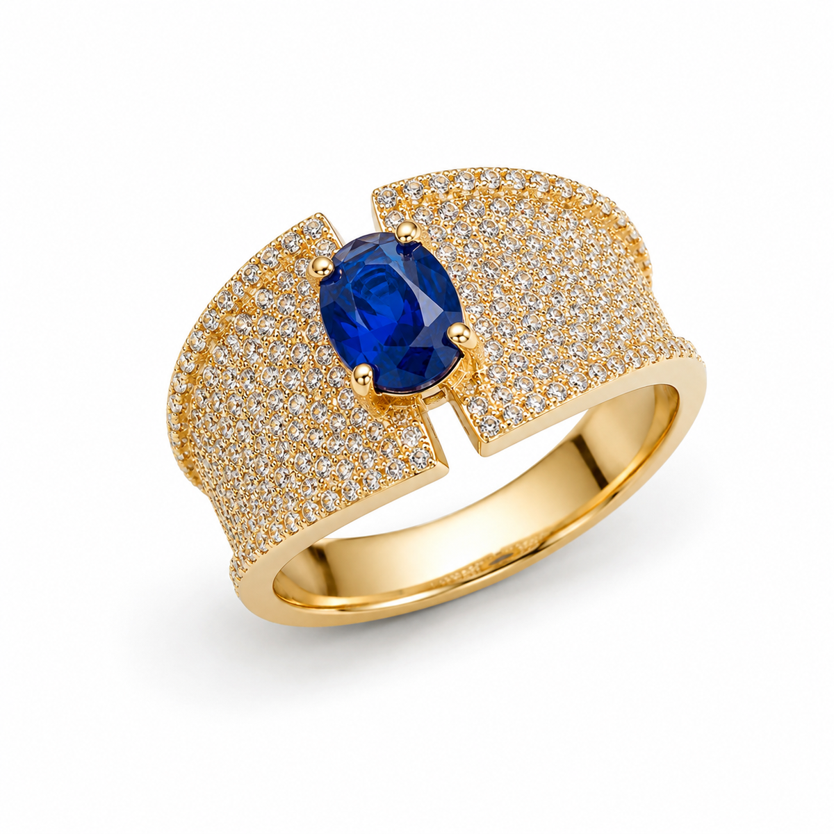 Stellar Blue Ring