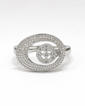 The Silver Eclipse Ring