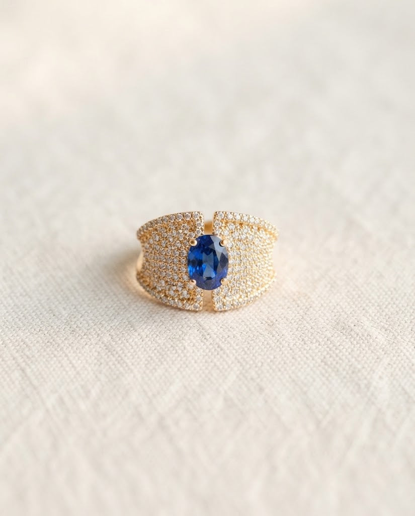 Stellar Blue Ring