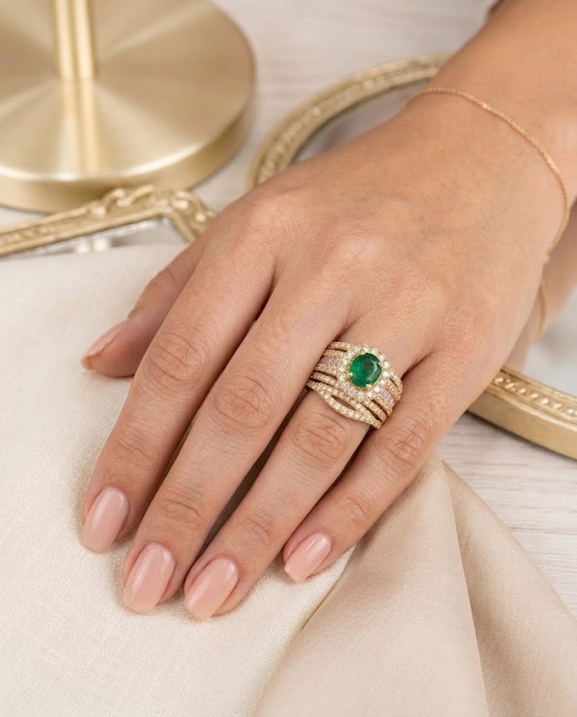 The emerald radiance