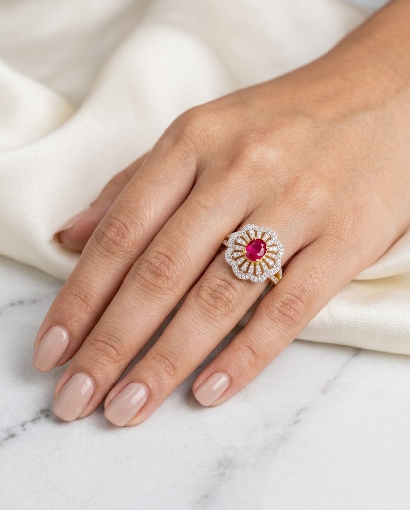 The crimson floret