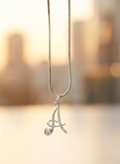 Alpha Locket A-Silver