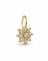 The Floral Spark Nose Pin