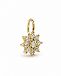 The Floral Spark Nose Pin
