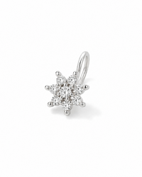 The Floral Spark Nose Pin