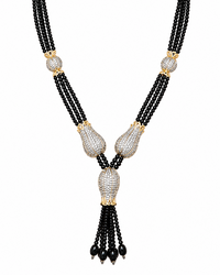 The Regal Zircon Coral Mala