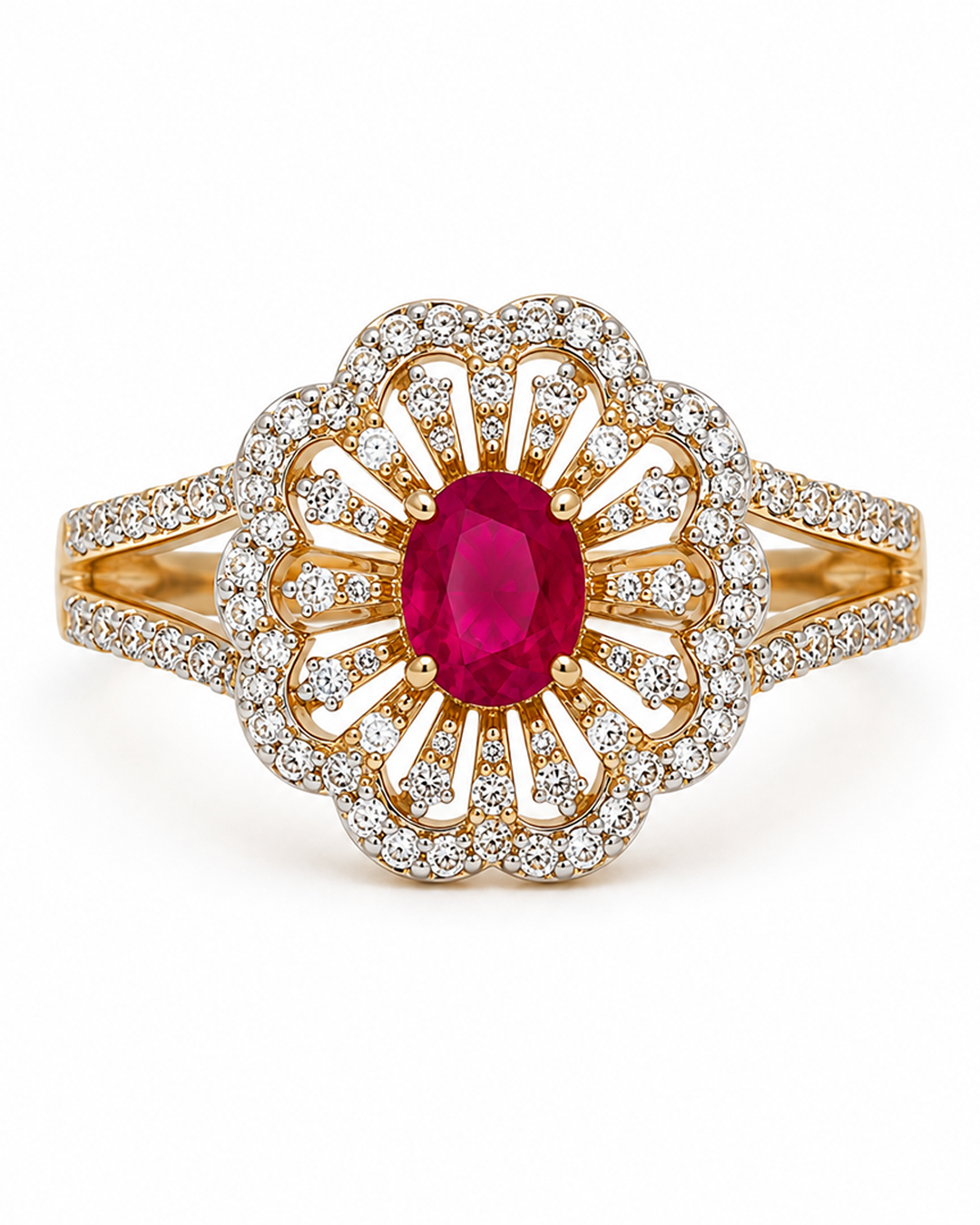 The crimson floret