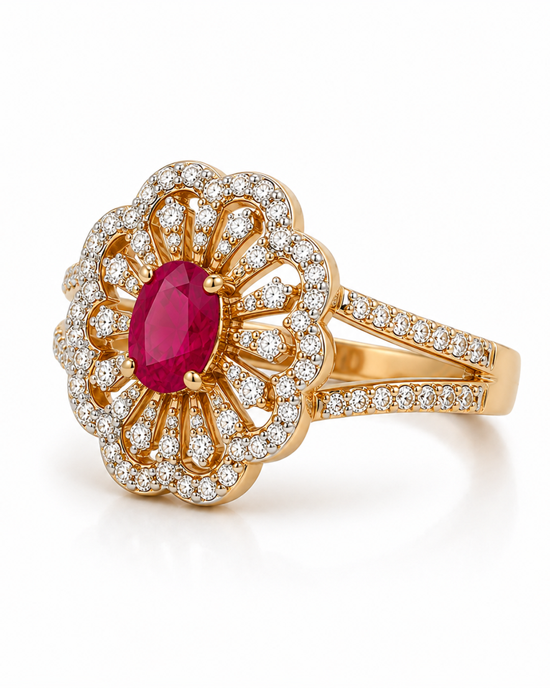 The crimson floret