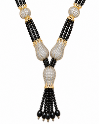 The Regal Zircon Coral Mala