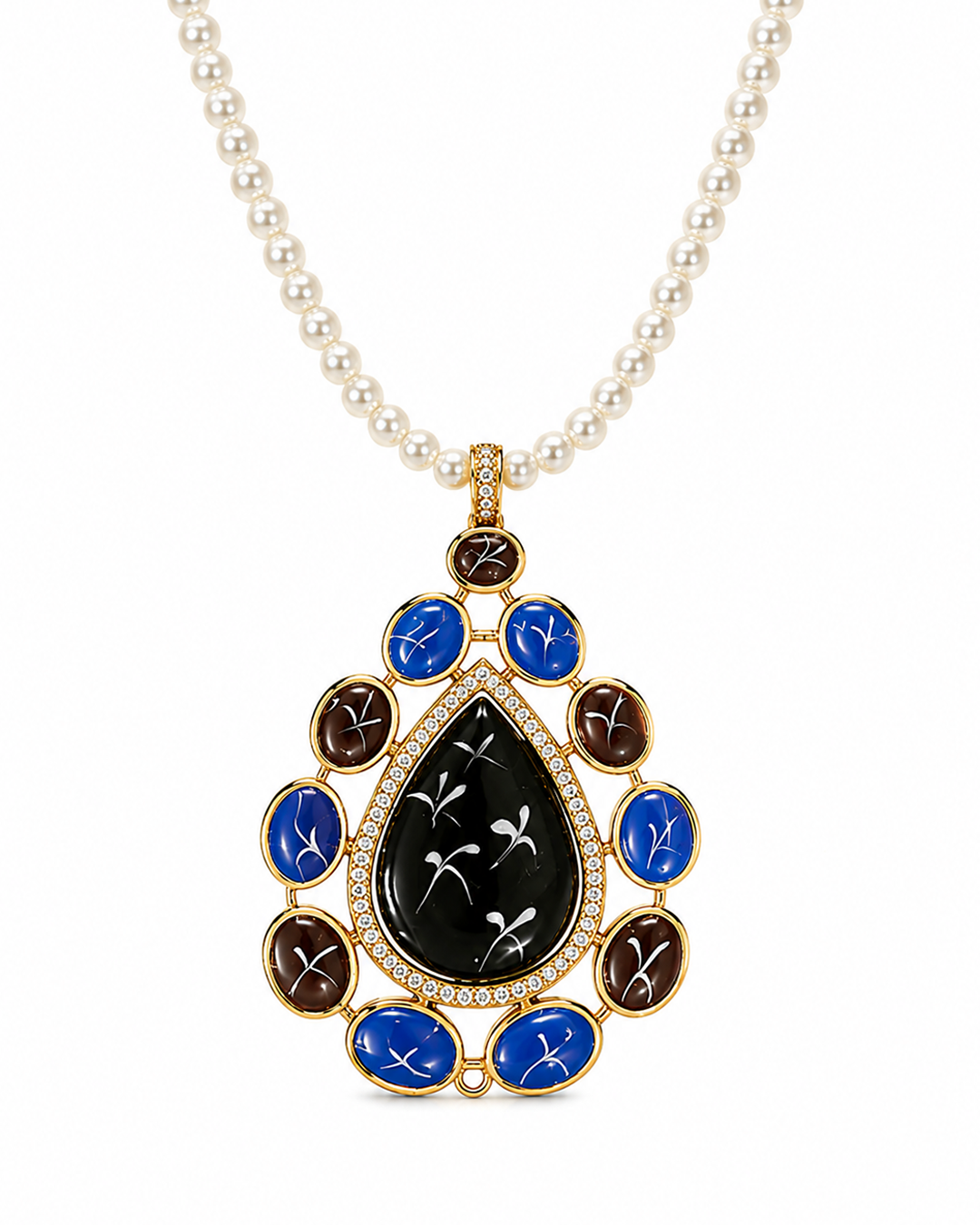 The Royal Blue Stone Set