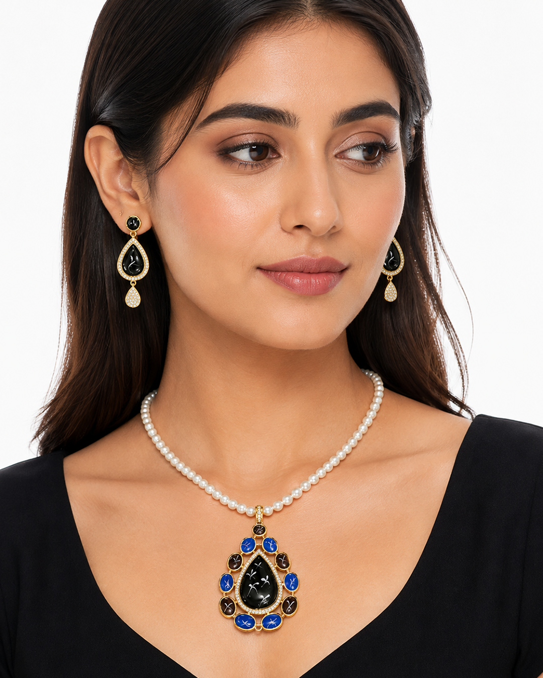 The Royal Blue Stone Set