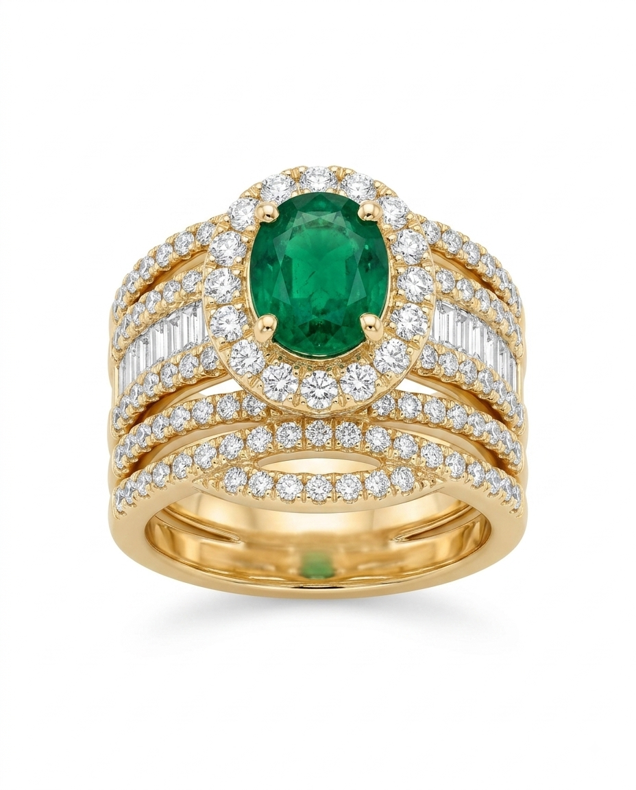 The emerald radiance