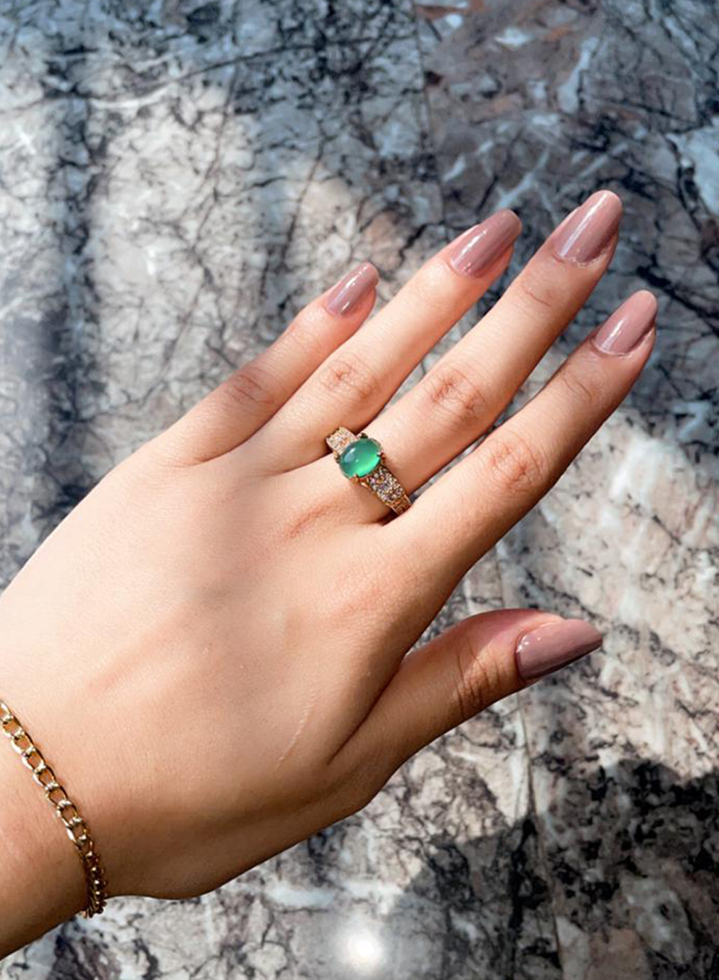 Green stone