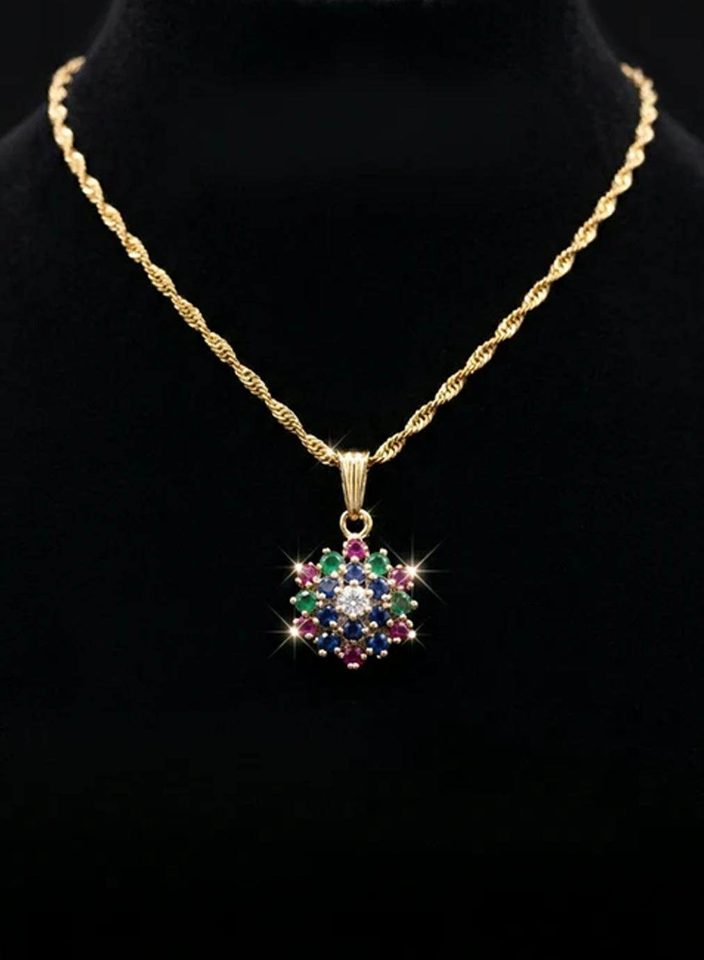 Diamond Multi Locket
