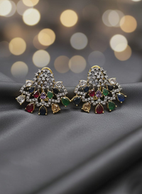 Umbrella Zirconia Studs