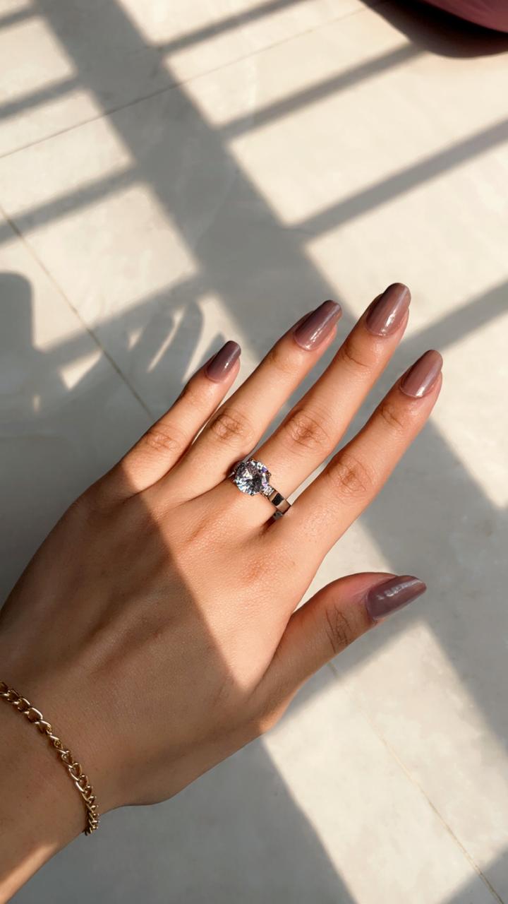 Silver White Zircon
