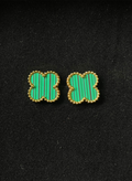 Stainless Steel Clover Studs