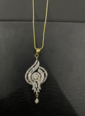 Tear Drops American Diamond Pendant