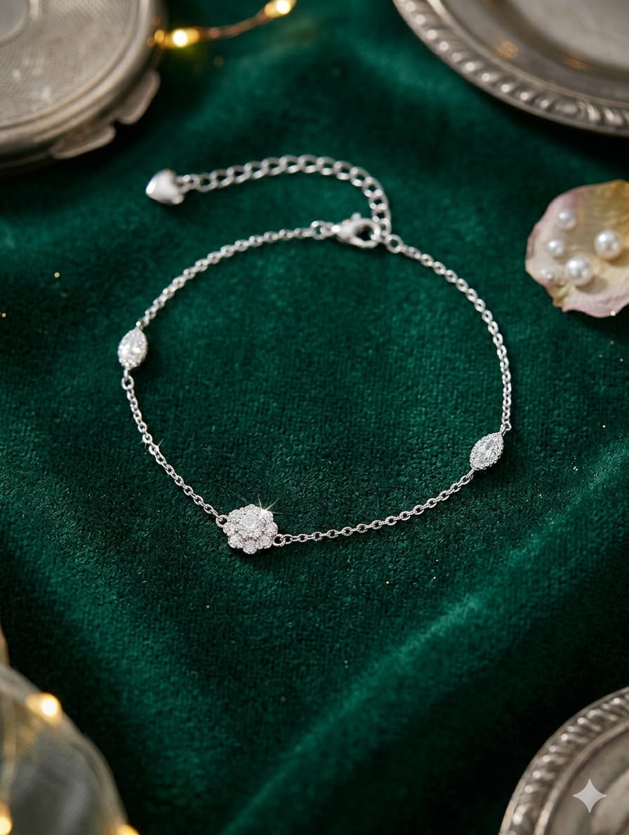 Stainless steel Diamantis bracelet