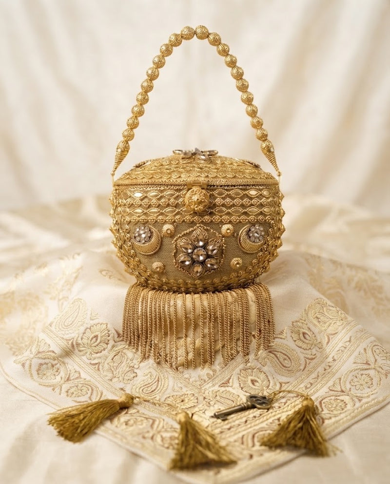 Royal Gold POTLI bag