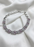 Pink Stone 1 karat Bracelet