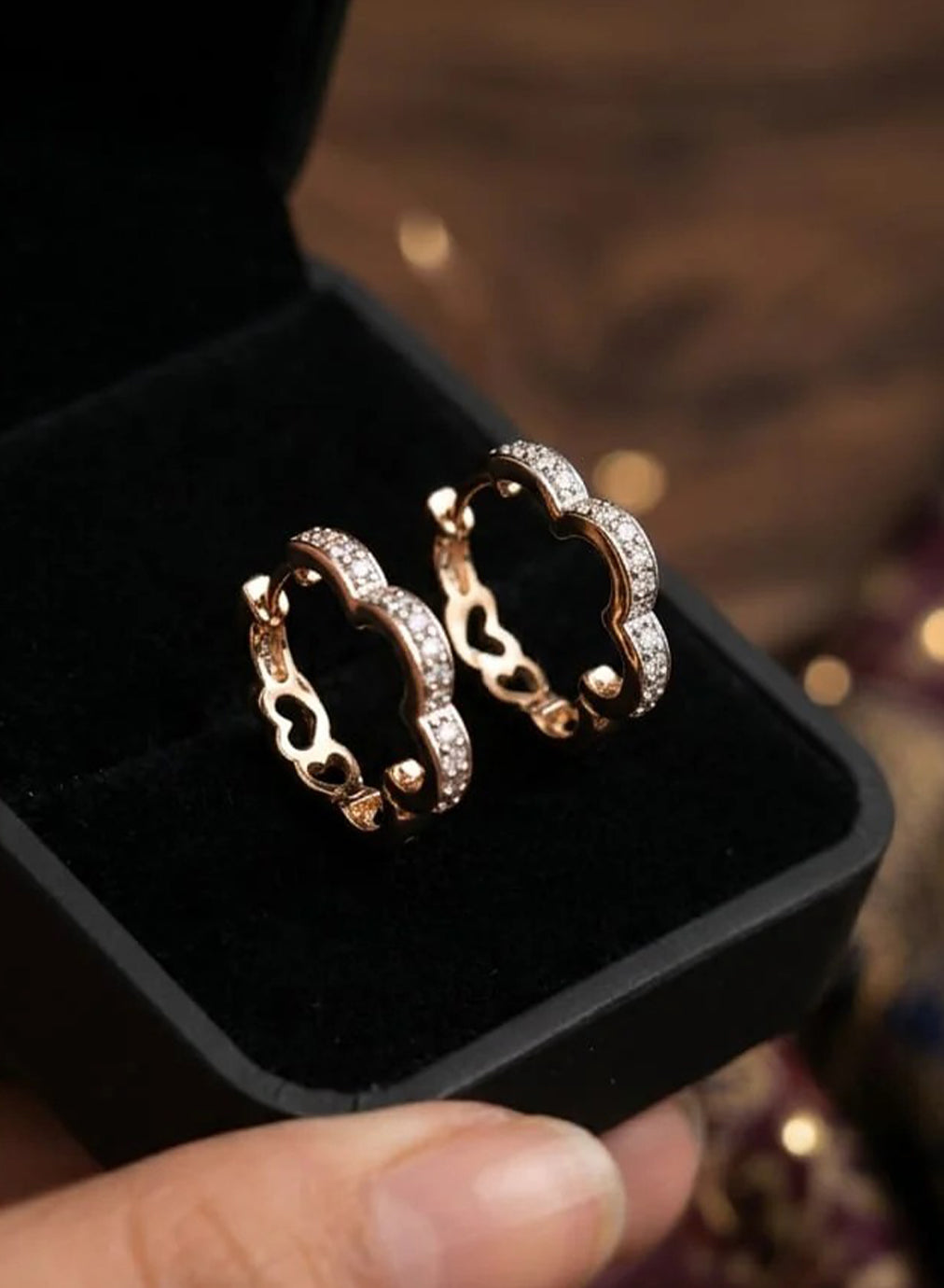 The Diamond Star Earrings