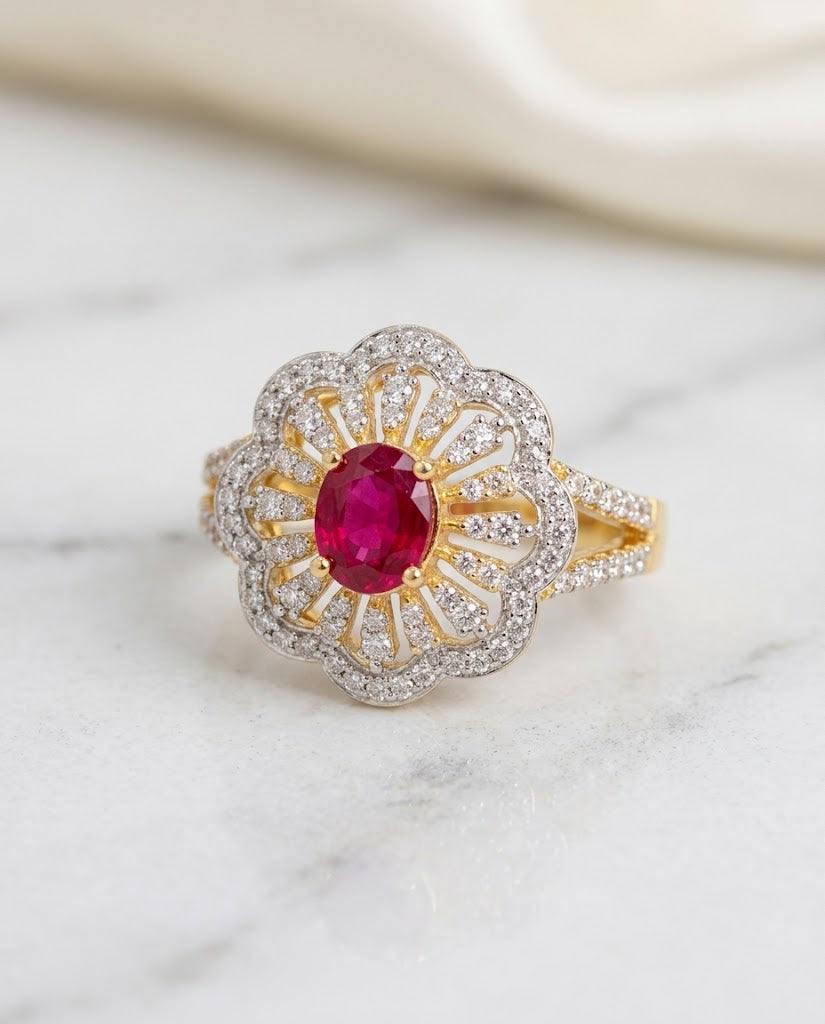 The crimson floret