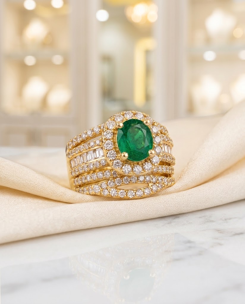 The emerald radiance