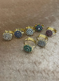 Diamond Cut Rings